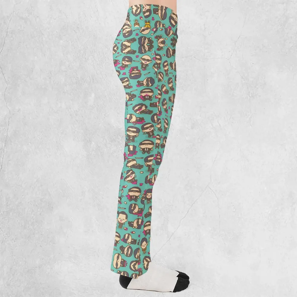 Kill Bill Drip Flare Leggings - 2
