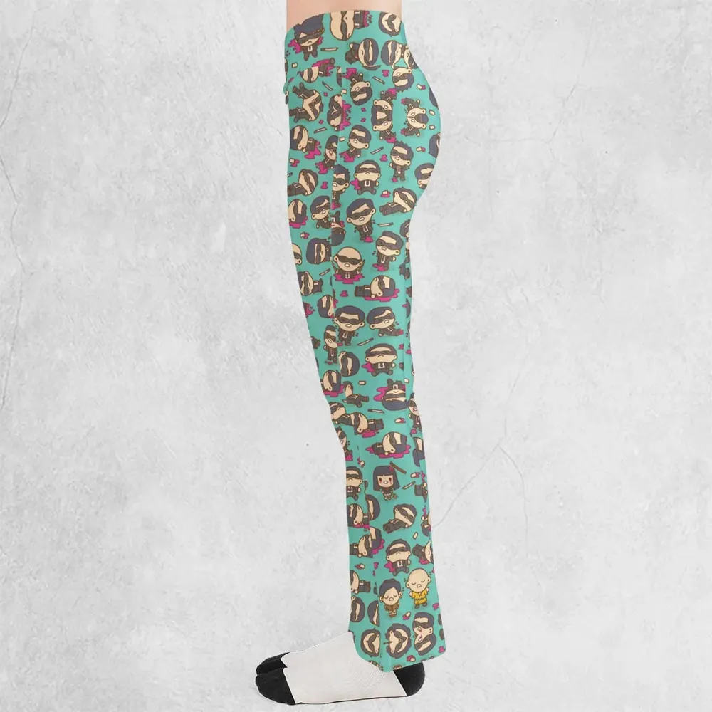 Kill Bill Drip Flare Leggings - 3
