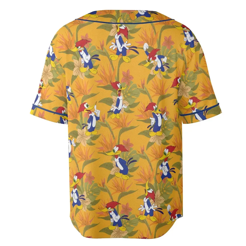 Woody Woodpecker Unisex Baseball Jersey - 4