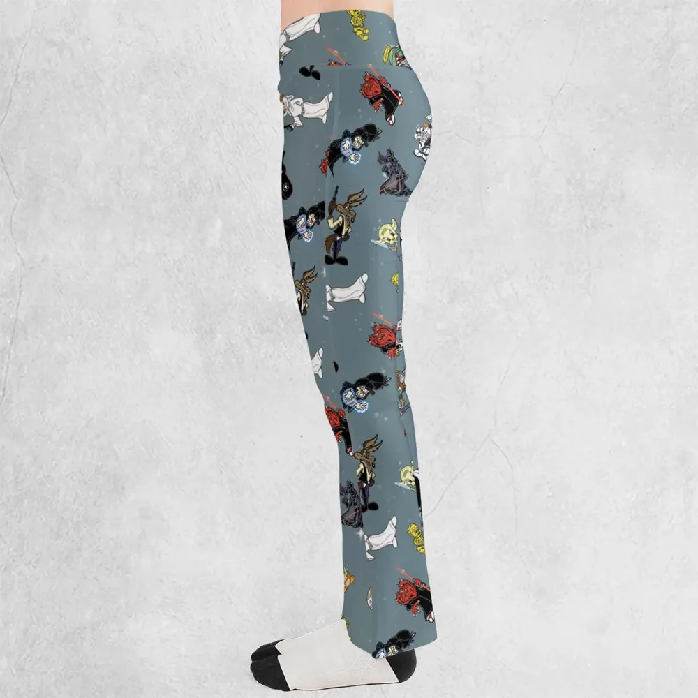 Looney Wars Flare Leggings - 3