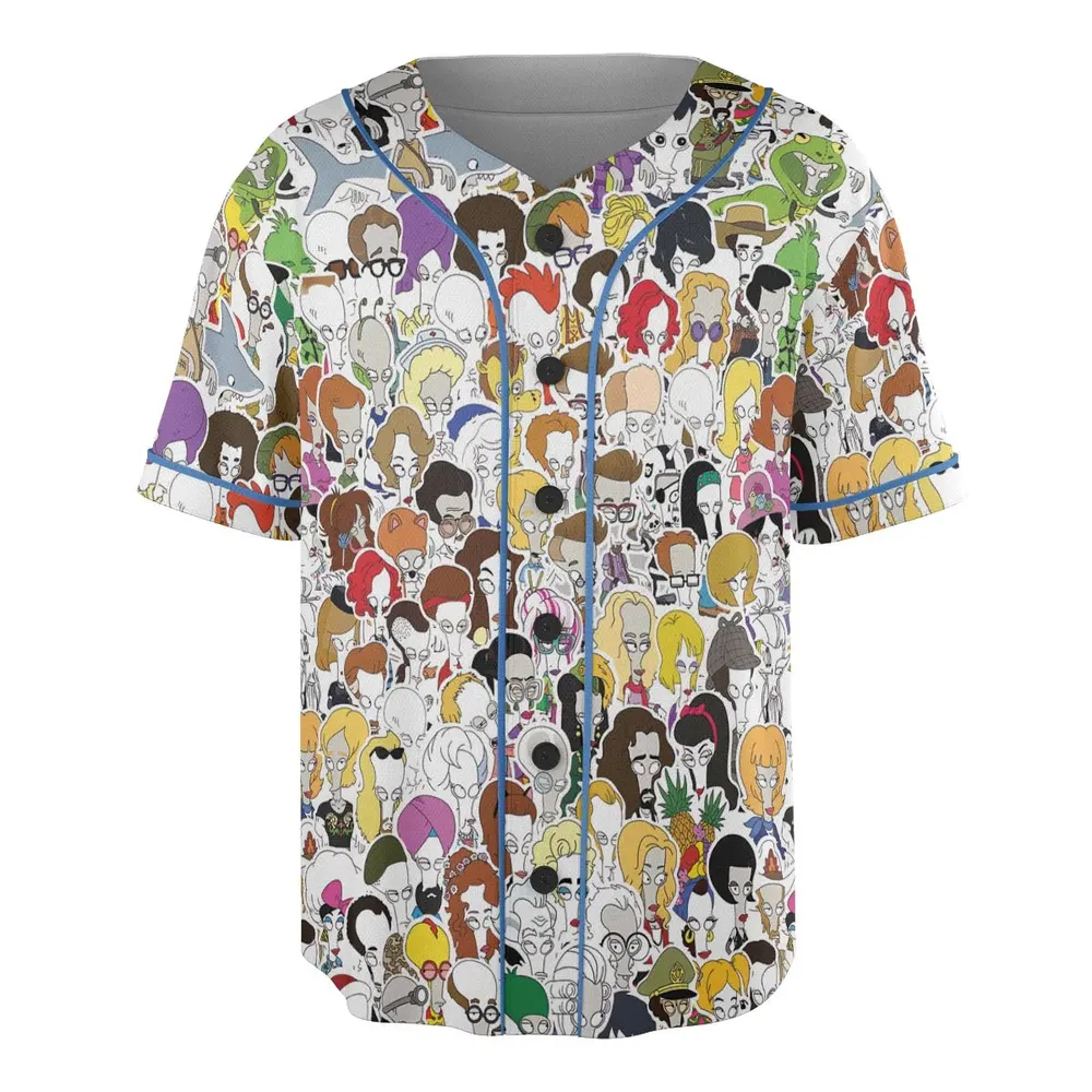 Roger the Alien American Dad Unisex Baseball Jersey - 3