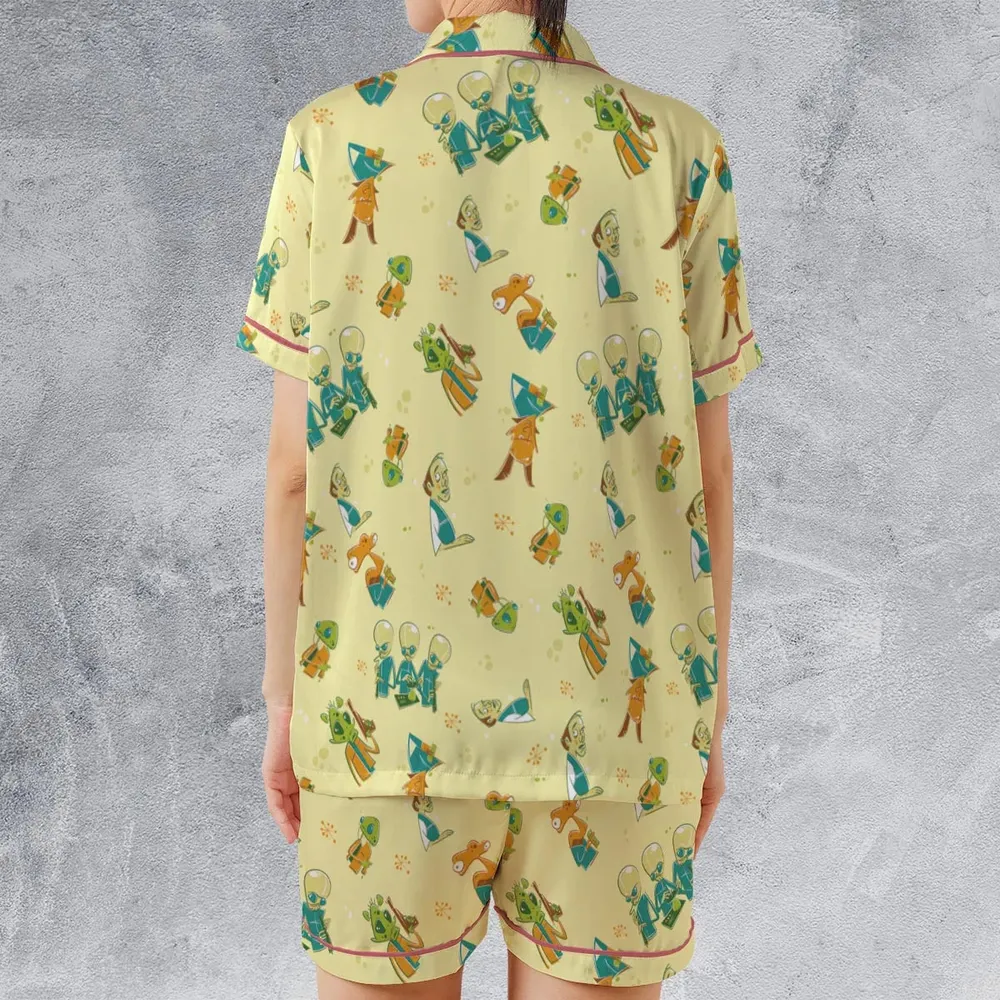 Mos Eisley Cantina Star Wars Satin Short-Sleeve Pajamas Set - 2