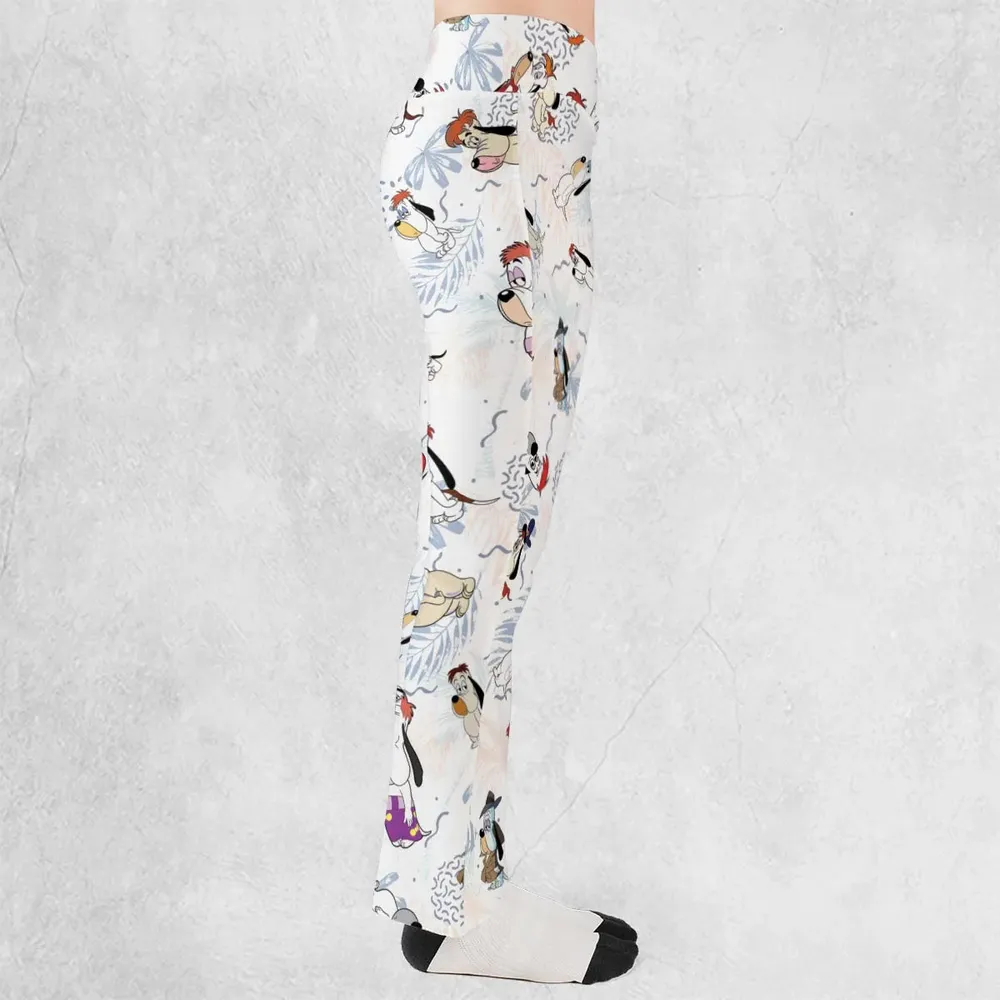 Droopy Dog Flare Leggings - 2