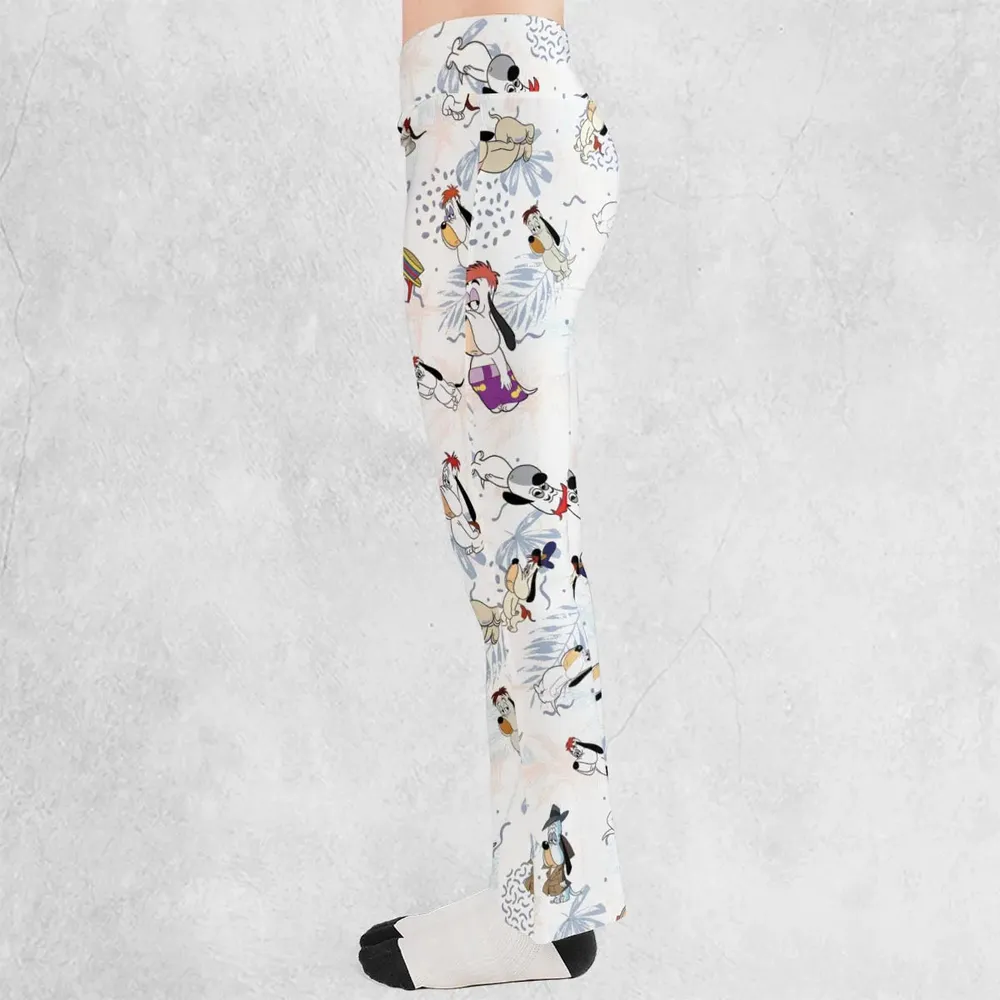 Droopy Dog Flare Leggings - 3