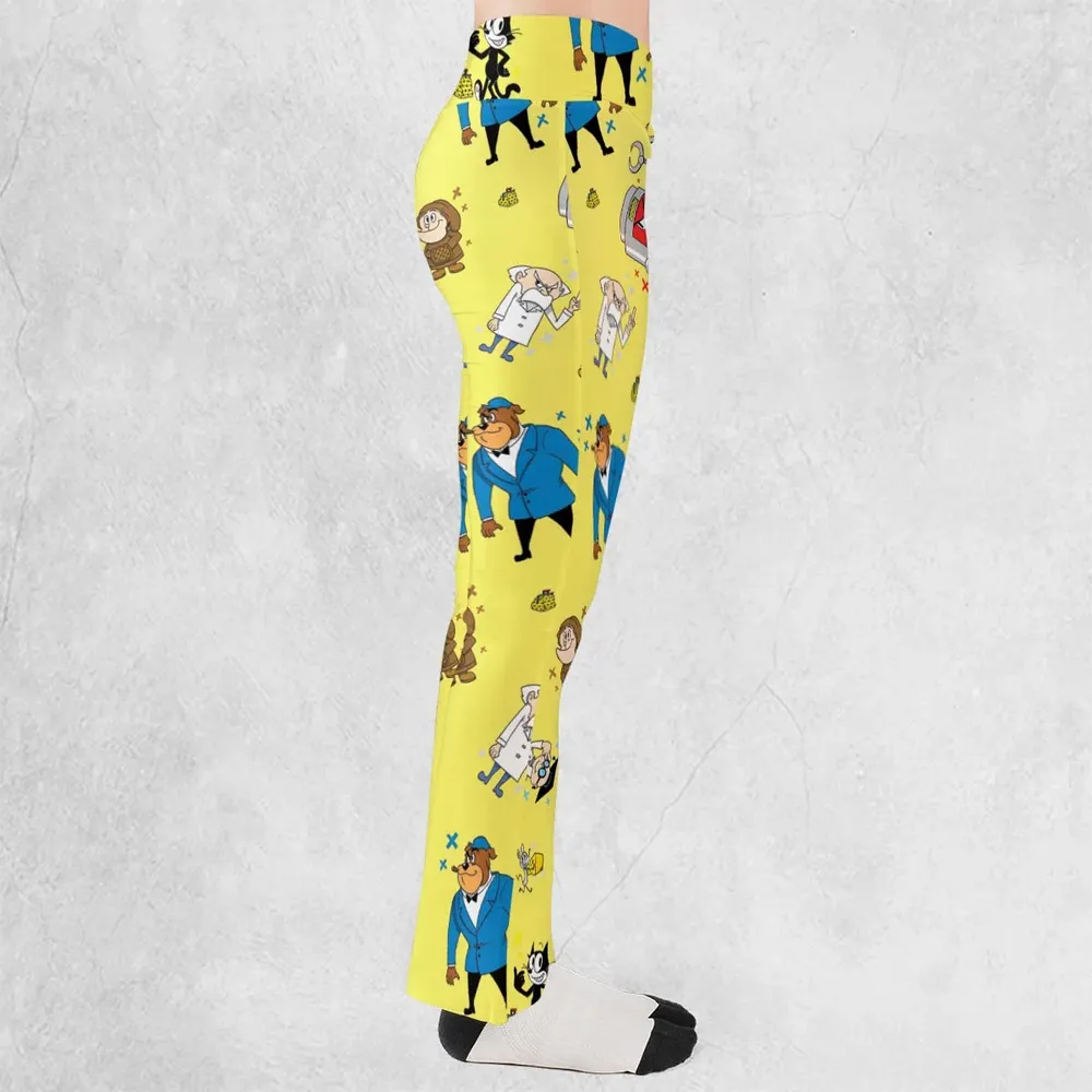 Felix The Cat Characters Flare Leggings - 2