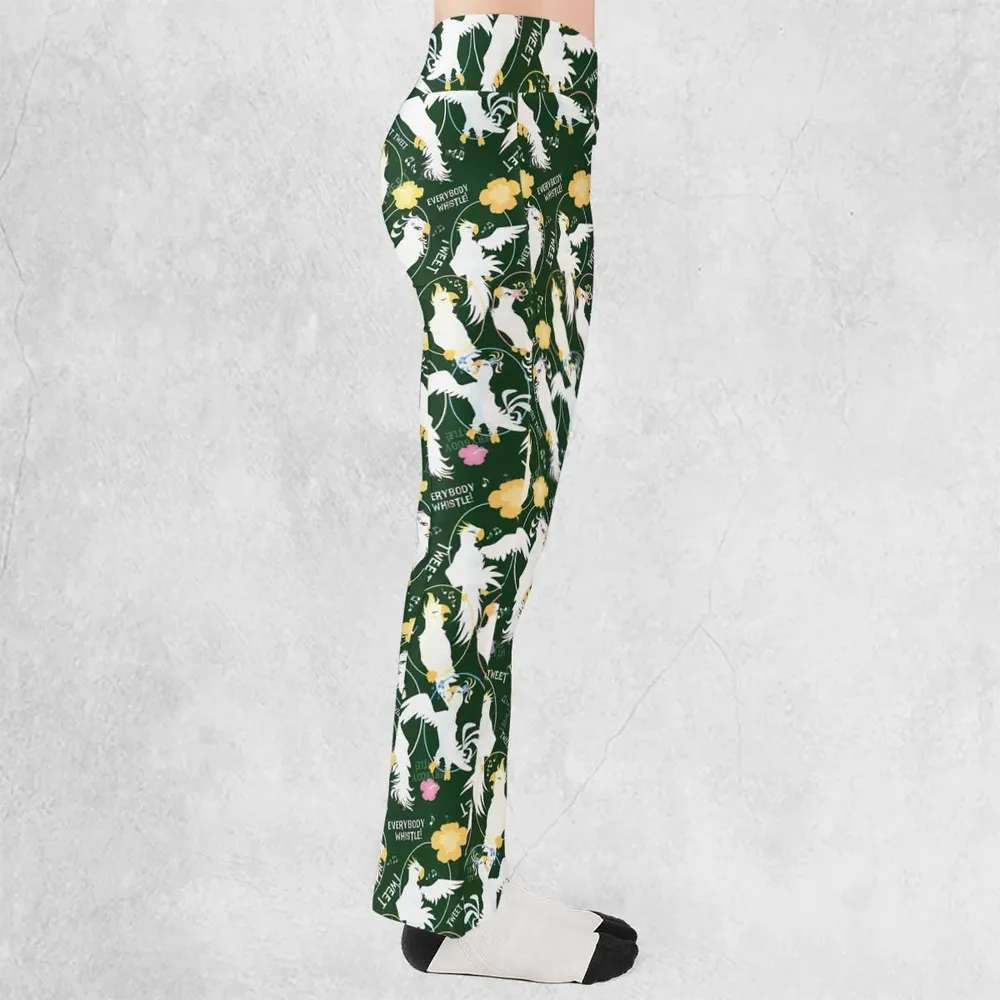 Tiki Room Showgirls Flare Leggings - 2