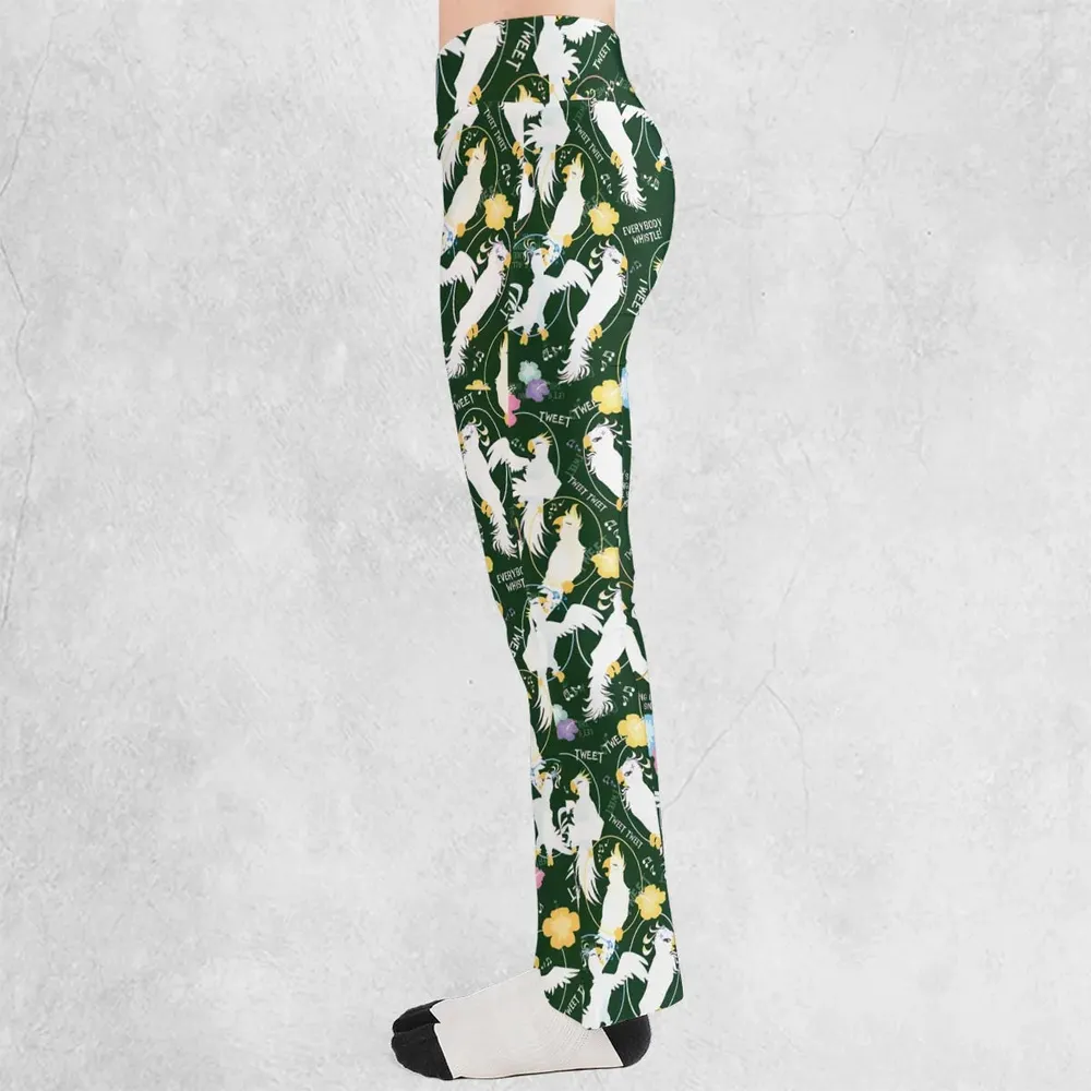 Tiki Room Showgirls Flare Leggings - 3