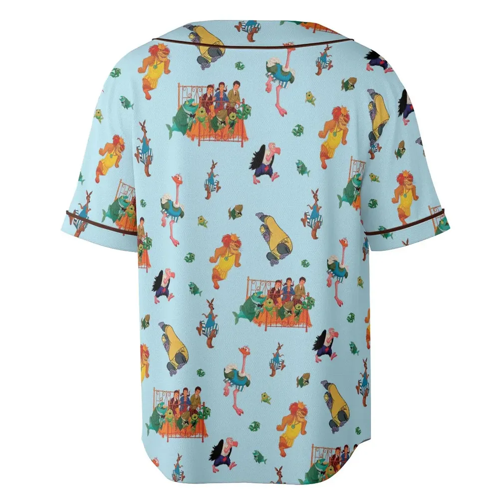 Bedknobs and broomsticks Characters Unisex Baseball Jersey - 4