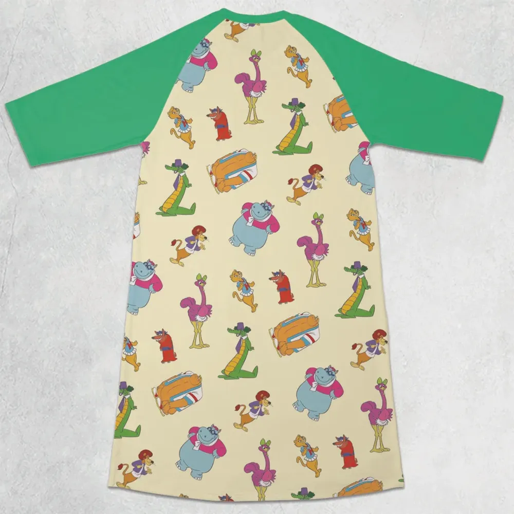 Heyyy, It’s the King 3/4 Sleeve Raglan Dress - 2
