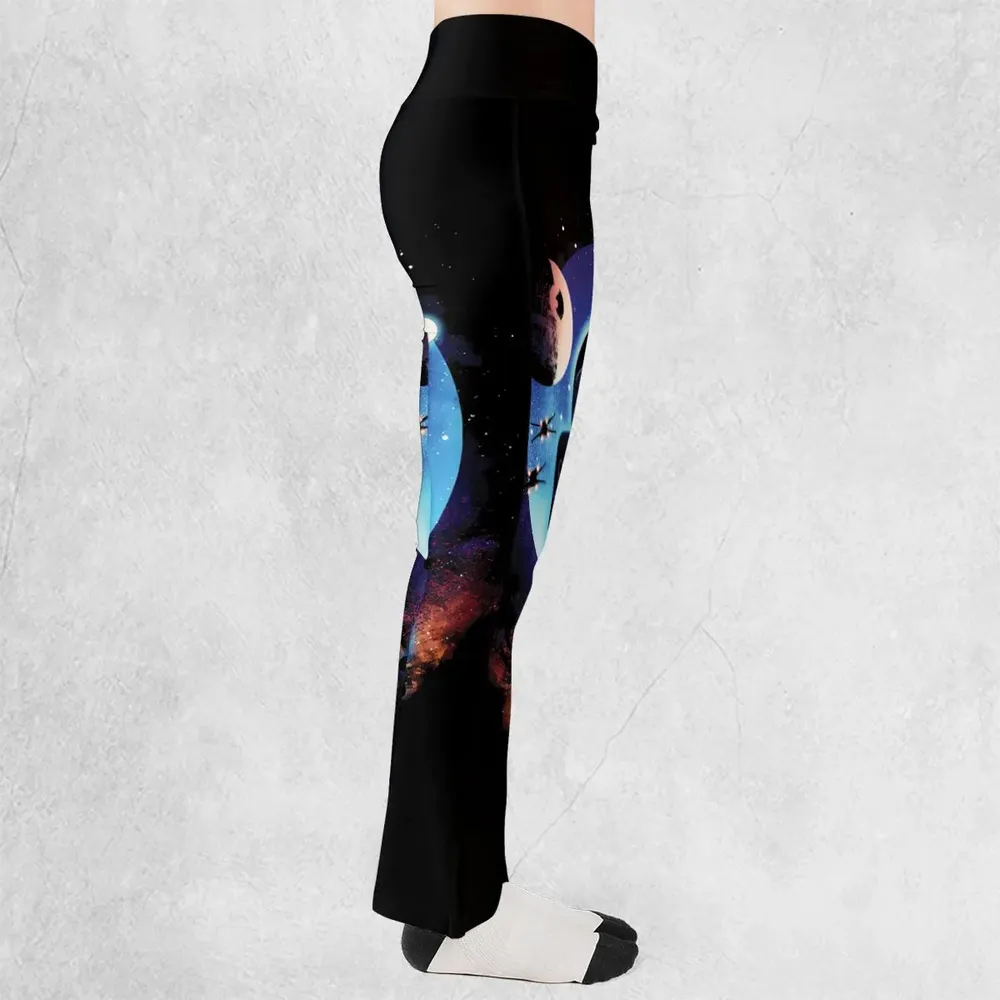 Droid Night Star Wars Flare Leggings - 2
