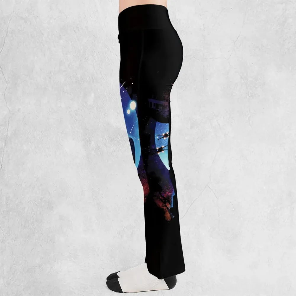 Droid Night Star Wars Flare Leggings - 3