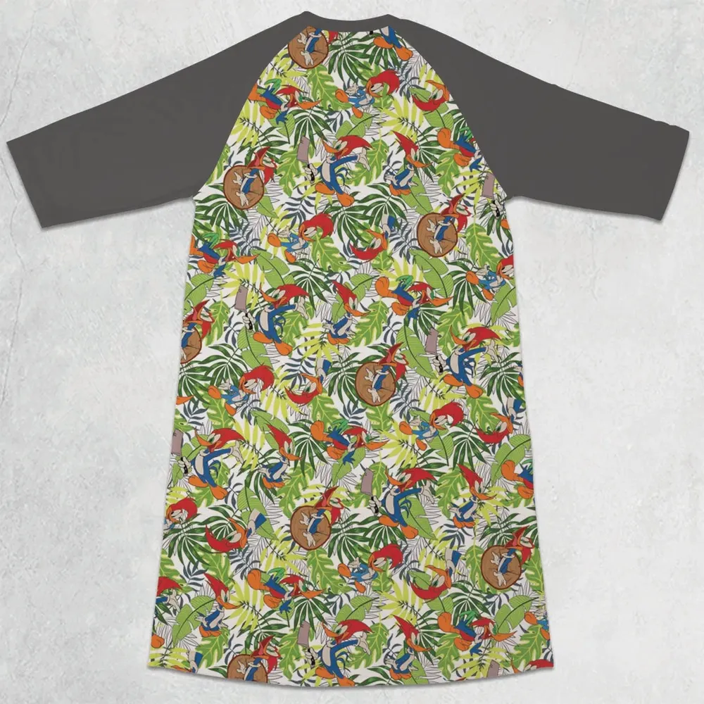 The New Woody Woodpecker Show 3/4 Sleeve Raglan Dress - 2