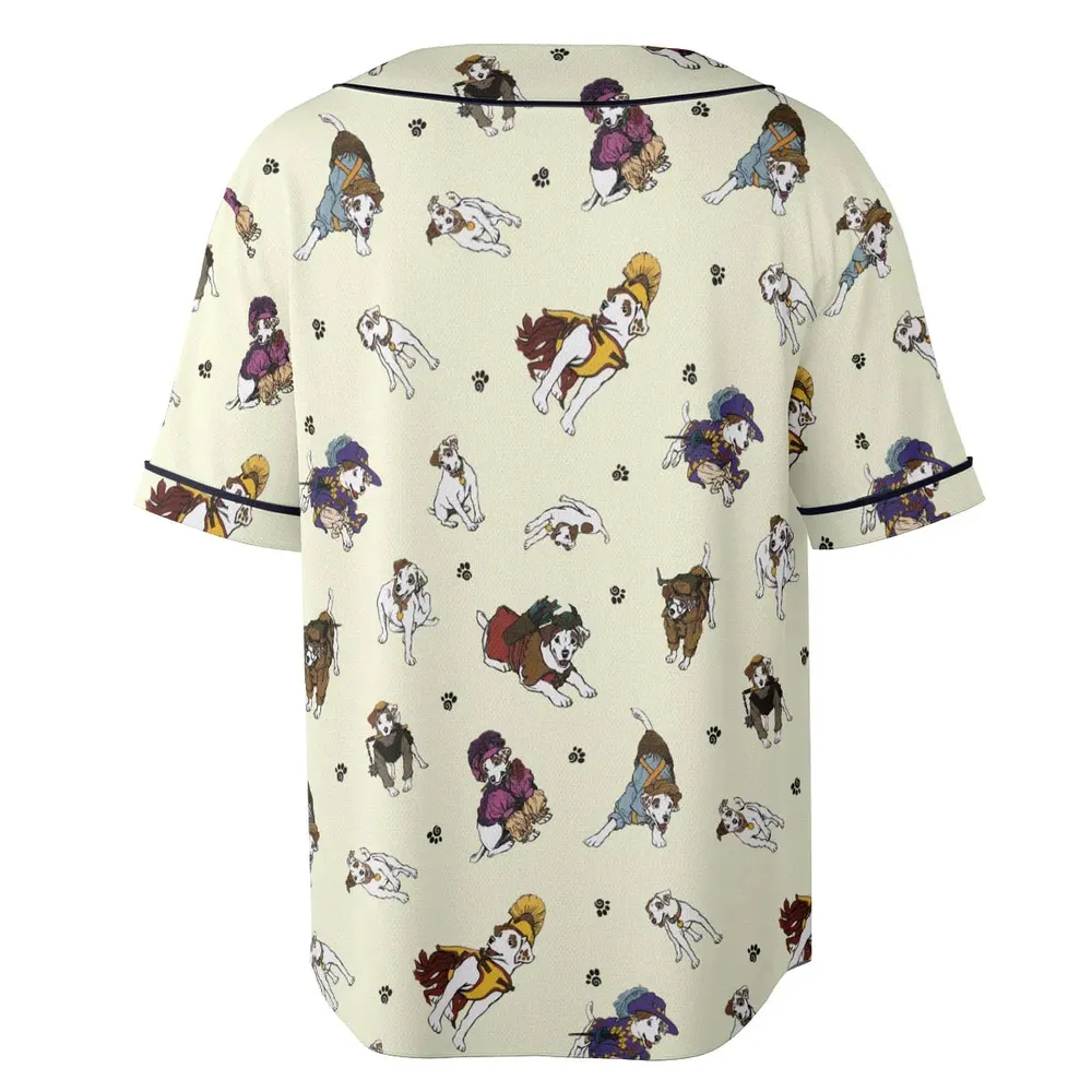 Various Wishbone Characters Unisex Baseball Jersey - 4