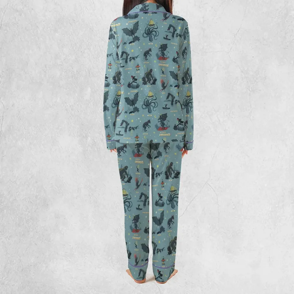 Paranormal Creatures Pajamas Set - 3
