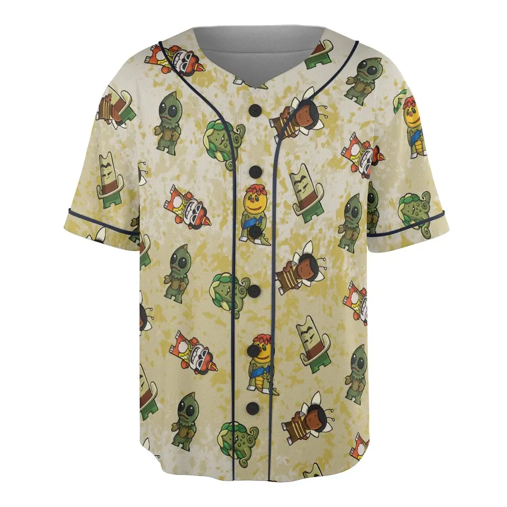 Sid and Marty Krofft Shows Unisex Baseball Jersey - 3