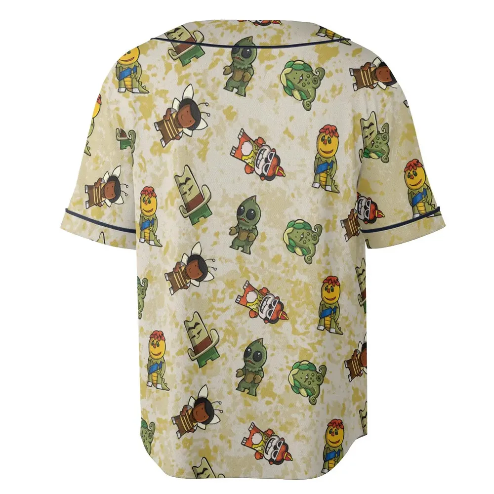 Sid and Marty Krofft Shows Unisex Baseball Jersey - 4