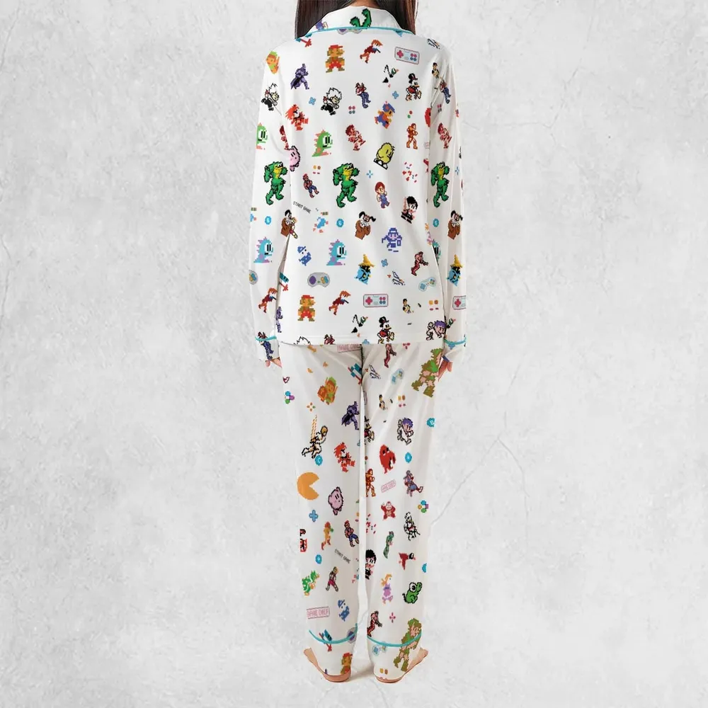 Iconic Video Game Characters Pajamas Set - 3