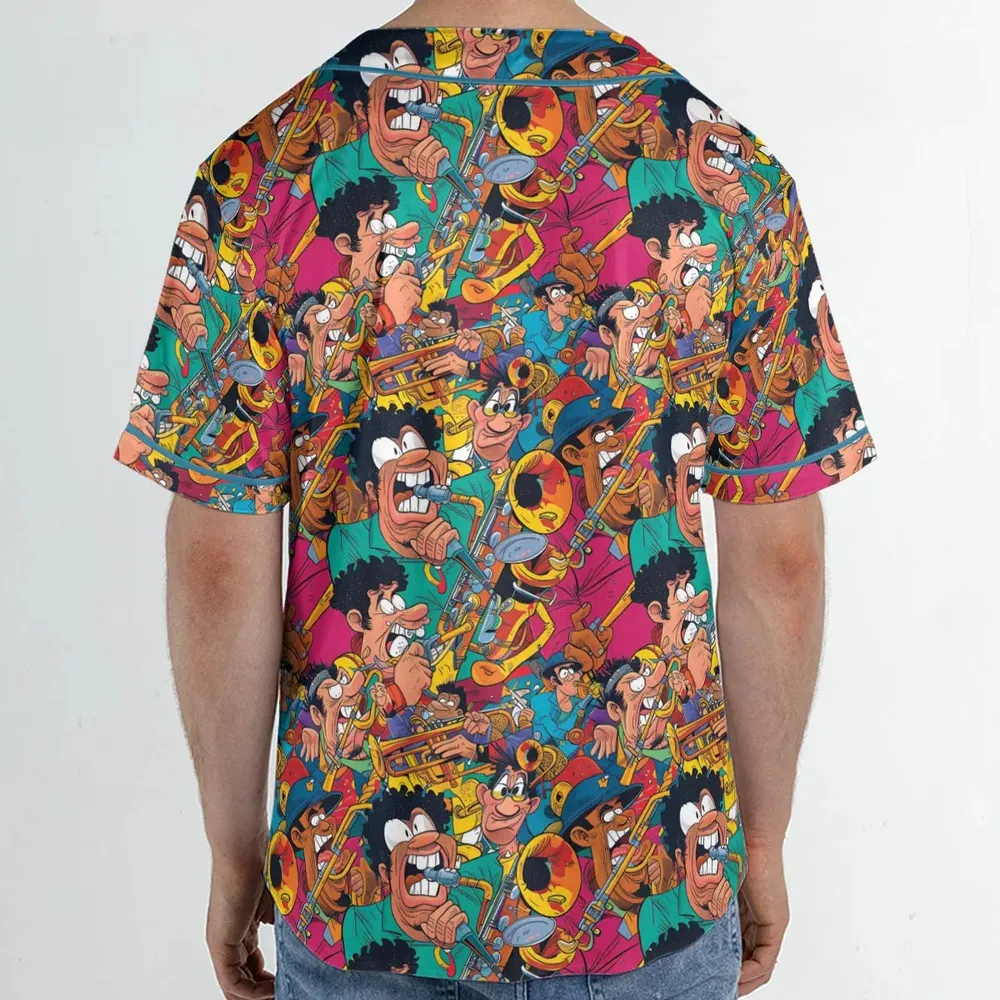 Fat Albert Animated Spin-offs Unisex Baseball Jersey - 2