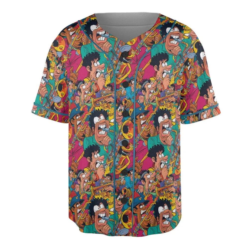 Fat Albert Animated Spin-offs Unisex Baseball Jersey - 3