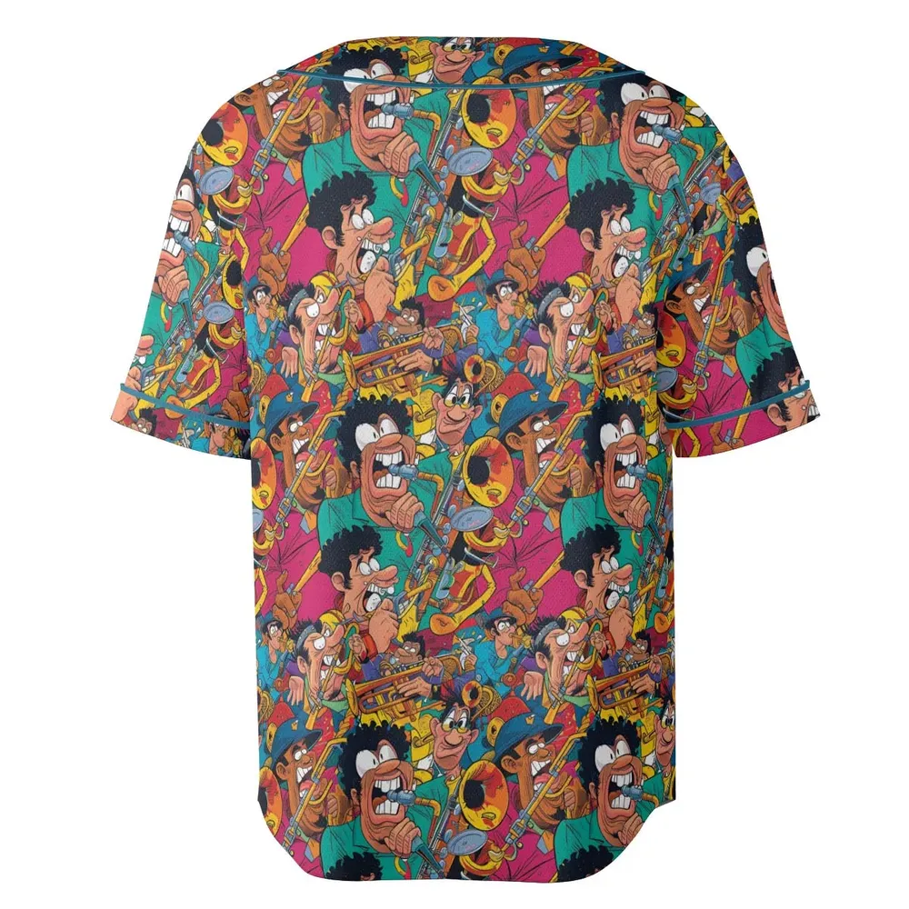 Fat Albert Animated Spin-offs Unisex Baseball Jersey - 4