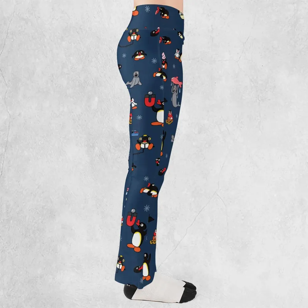 Noot Noot Pingu Flare Leggings - 2