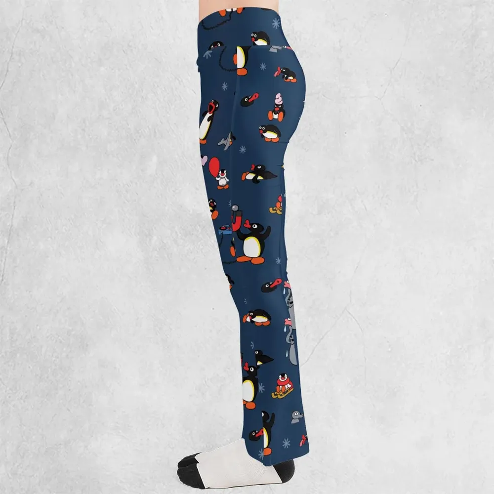 Noot Noot Pingu Flare Leggings - 3