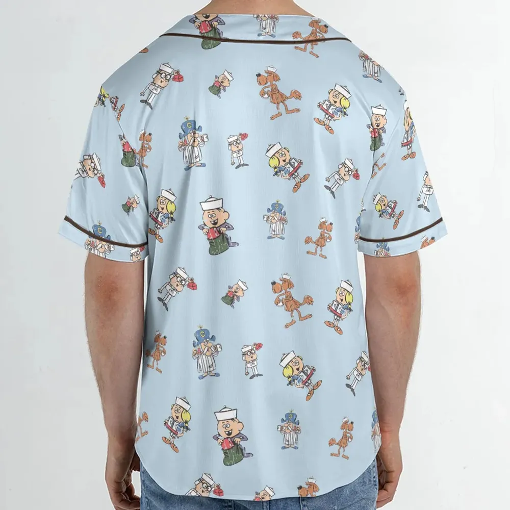 Vintage Crunch Cereal Unisex Baseball Jersey - 2