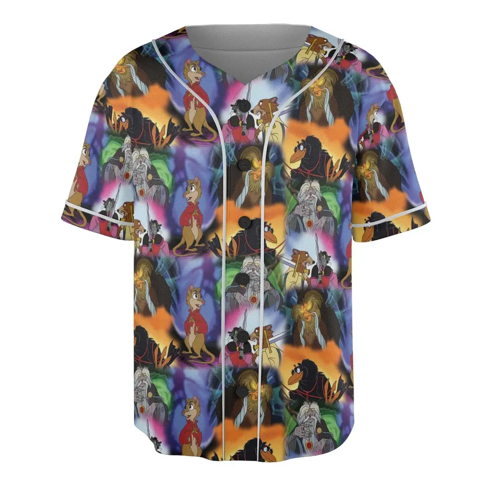 The Secret of Nimh Unisex Baseball Jersey - 3