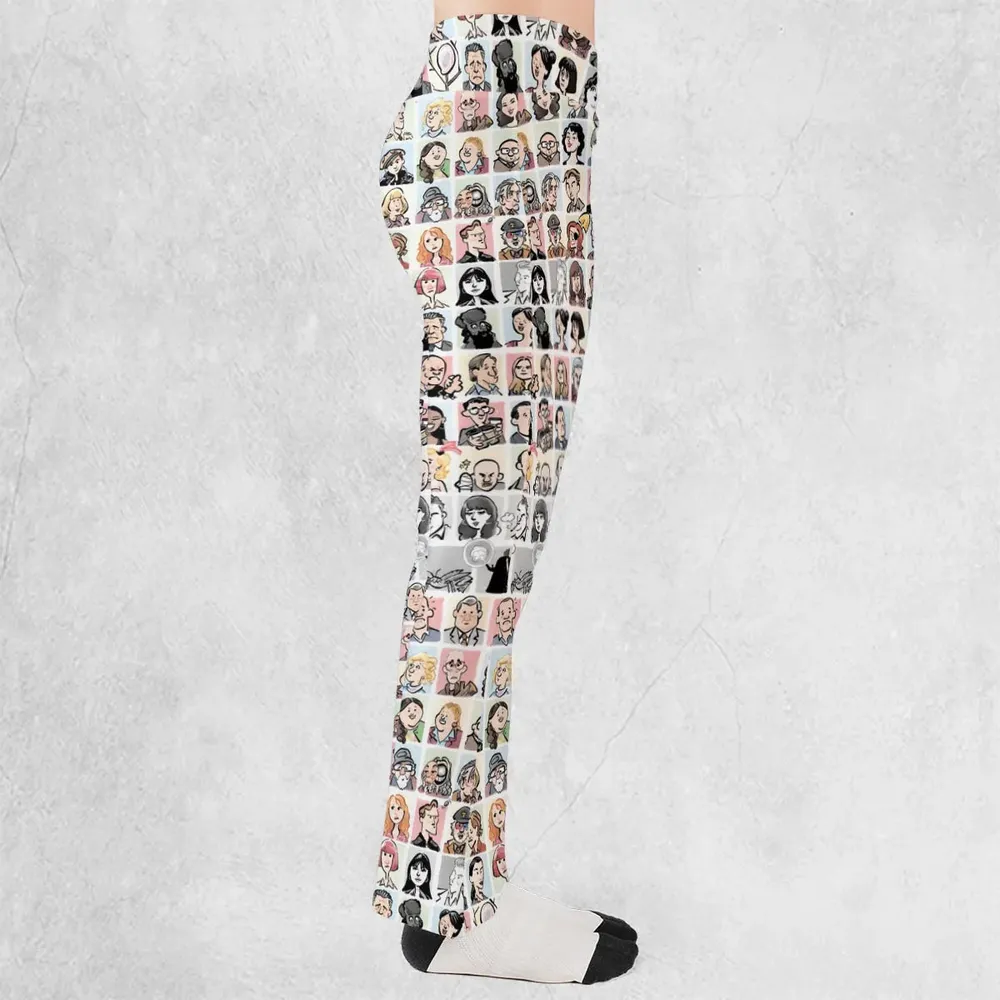Many Faces of Twin Peaks Flare Leggings - 2