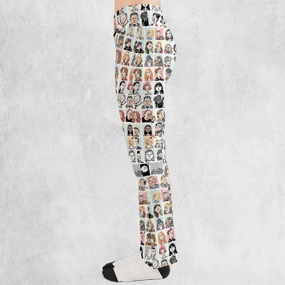 Many Faces of Twin Peaks Flare Leggings - 3