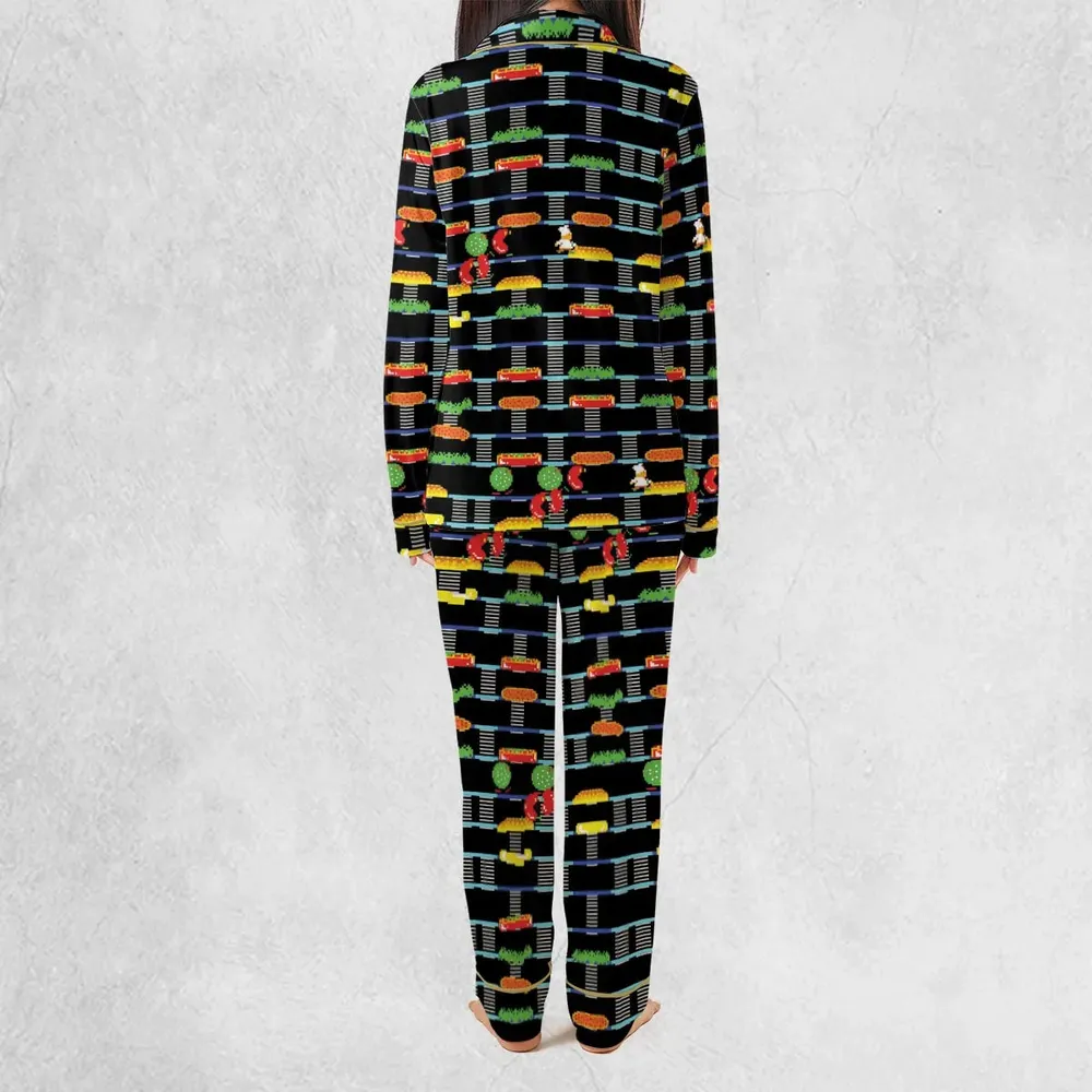 BurgerTime Arcade Game Pajamas Set - 3