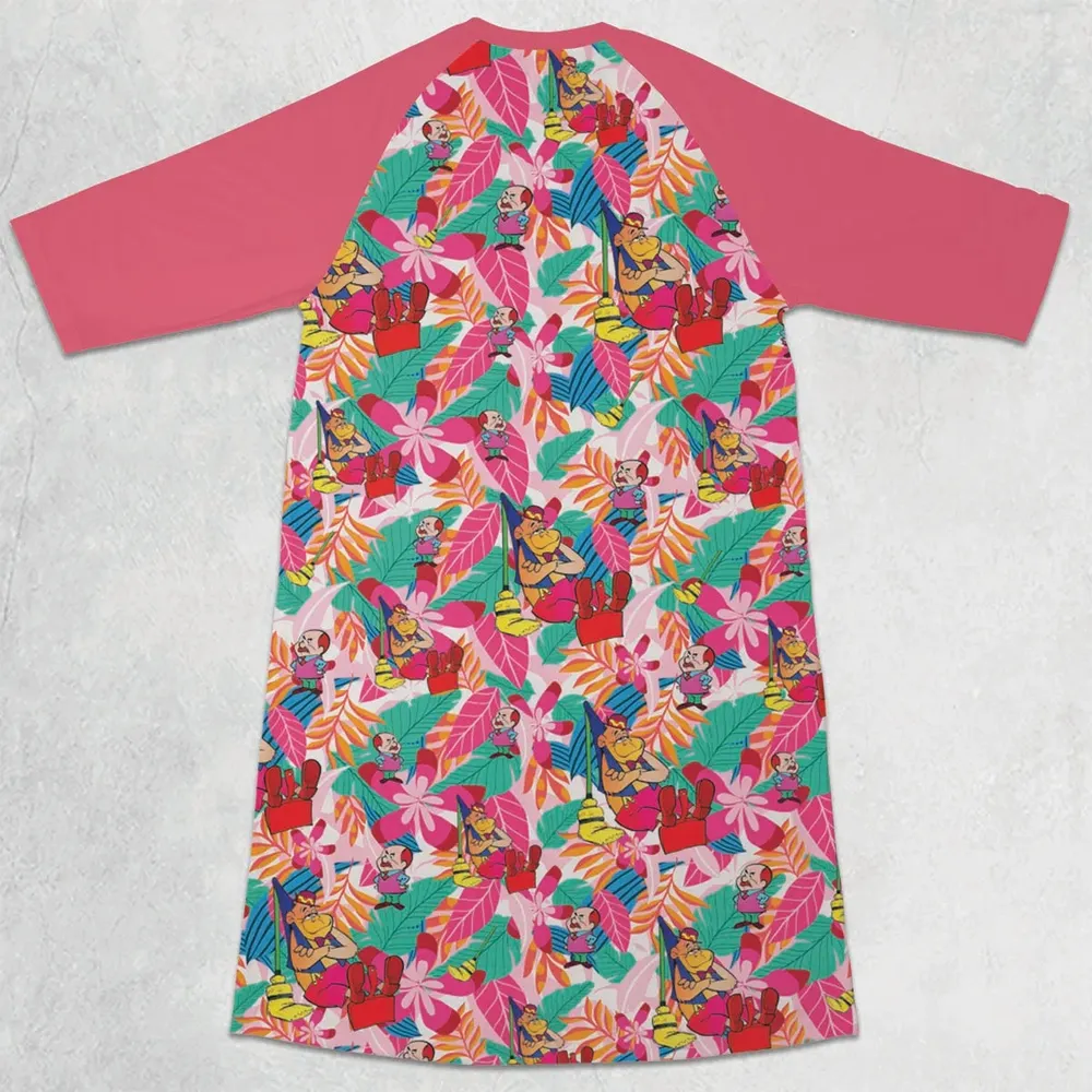 The Magilla Gorilla Show 3/4 Sleeve Raglan Dress - 2