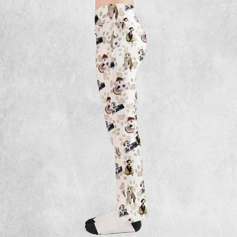 Bookish Wardrobe Wishbone Flare Leggings - 3