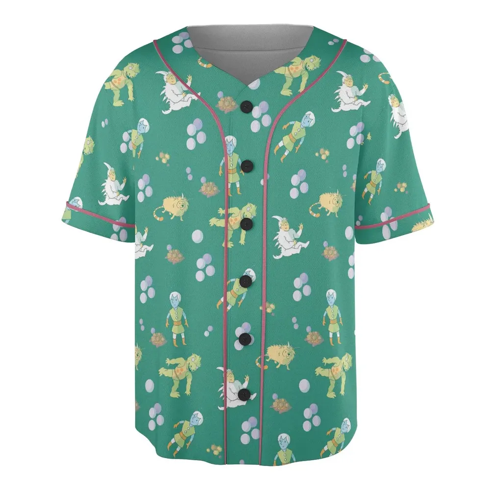 Gorn Alien Star Trek Unisex Baseball Jersey - 3