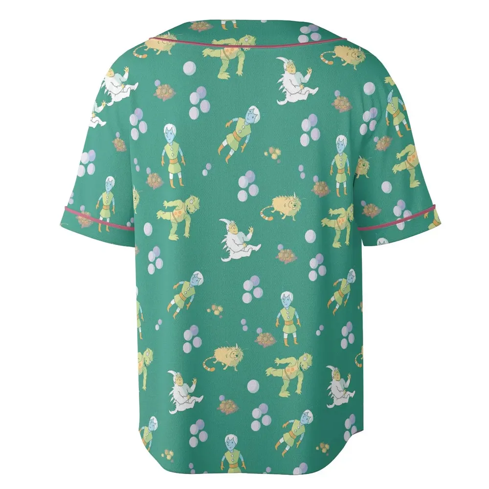 Gorn Alien Star Trek Unisex Baseball Jersey - 4