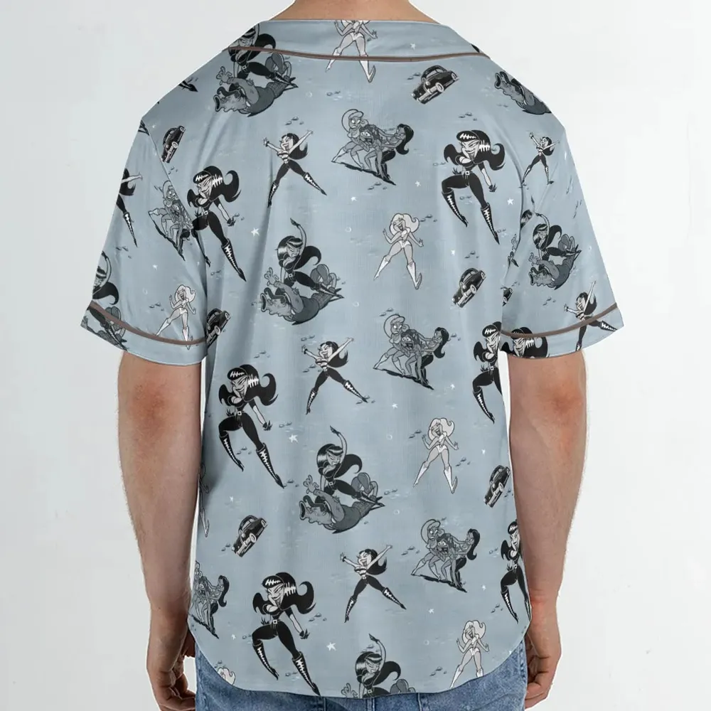 Faster Pussycat Kill Kill Characters Unisex Baseball Jersey - 2