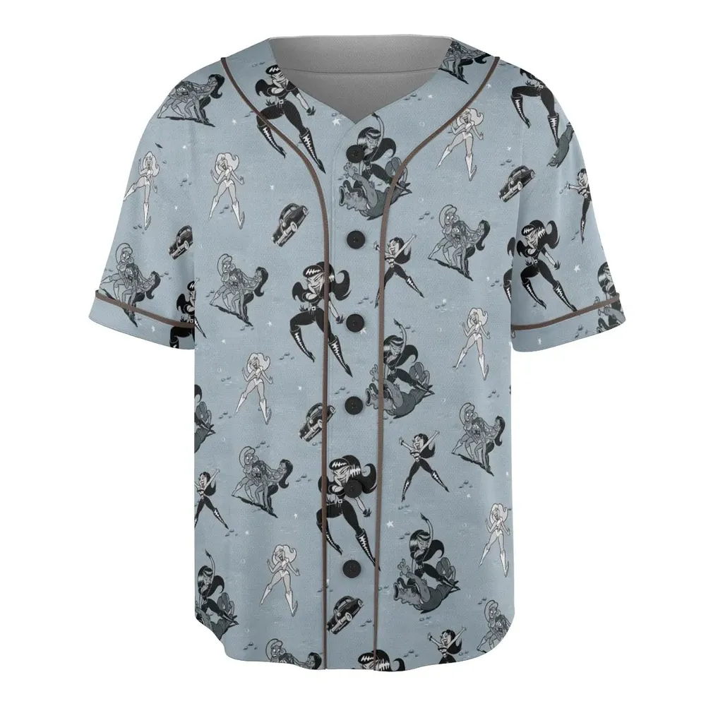 Faster Pussycat Kill Kill Characters Unisex Baseball Jersey - 3