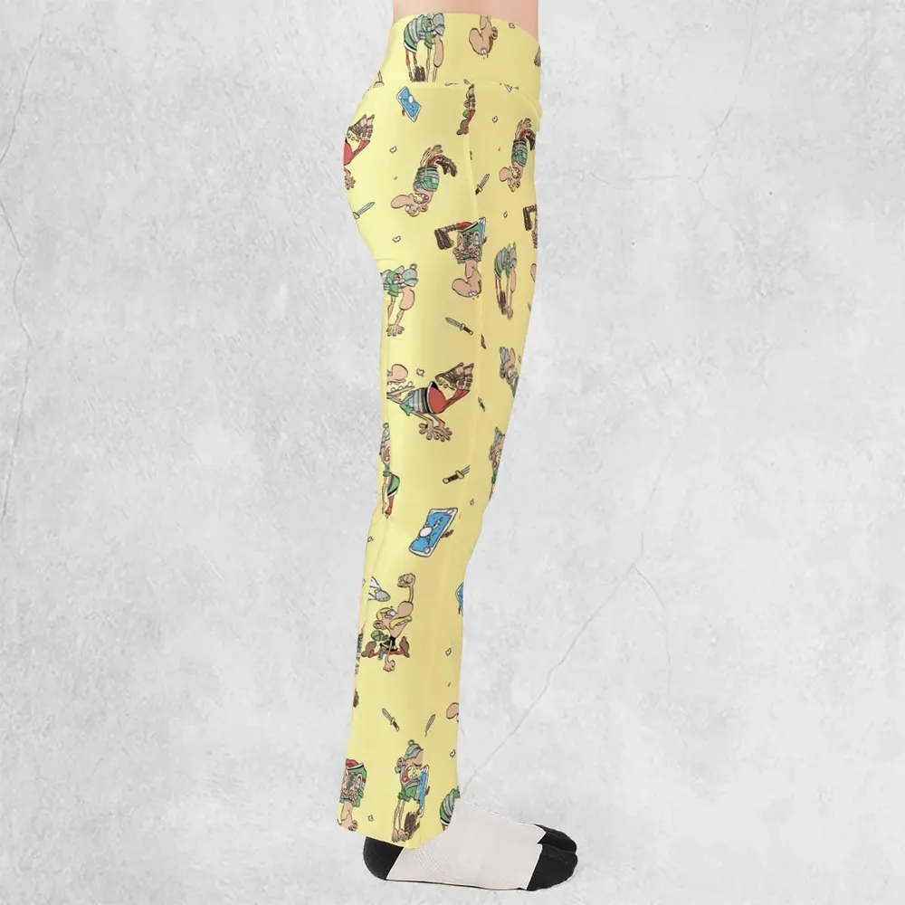 Gaulish Goodness Asterix Flare Leggings - 2