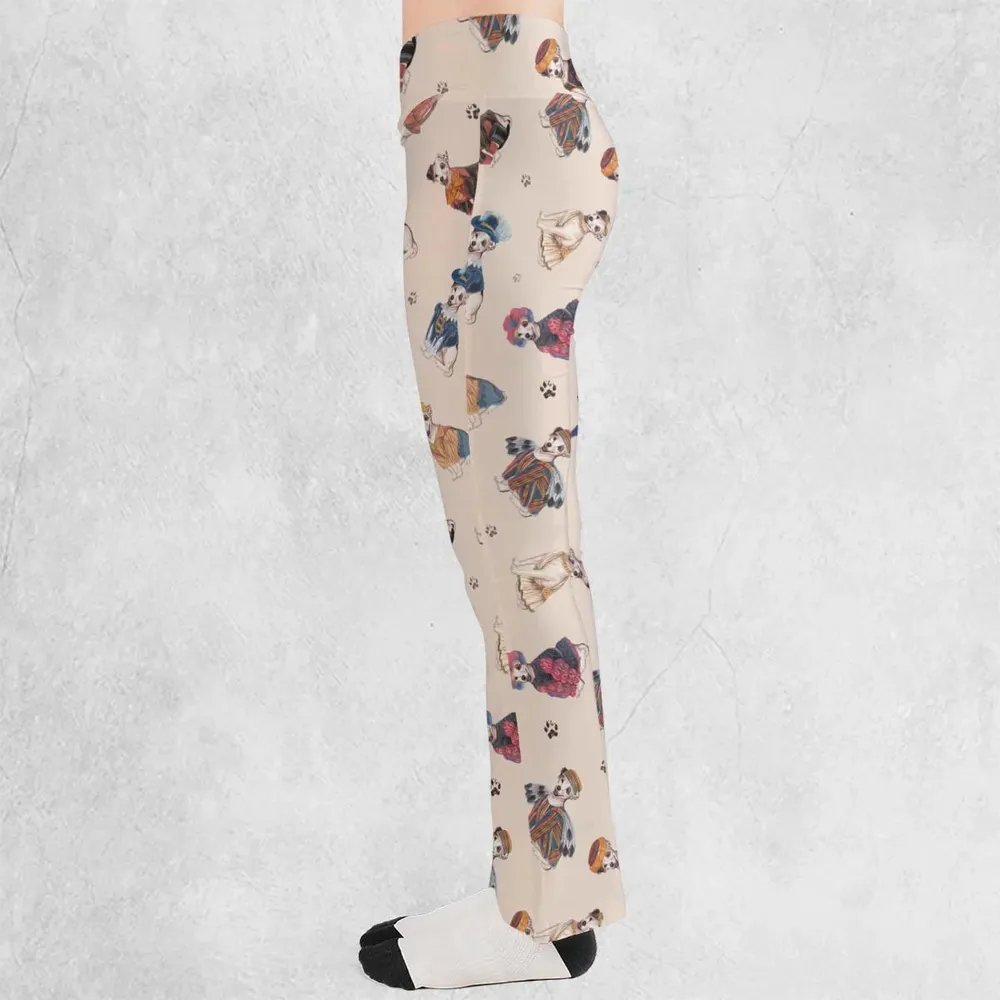 MagiCloth Costume Wishbone Flare Leggings - 3