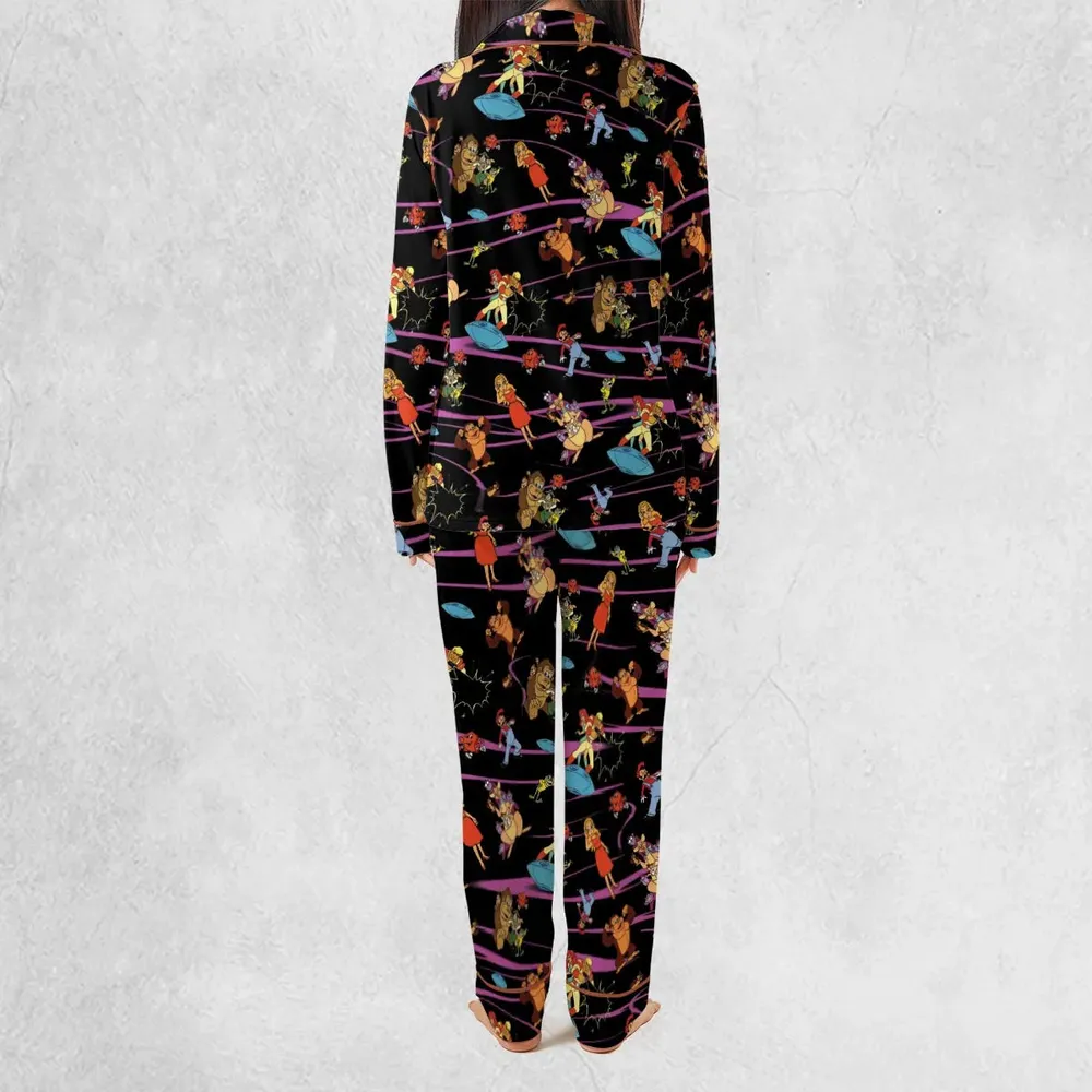 Saturday Supercade Characters Pajamas Set - 3