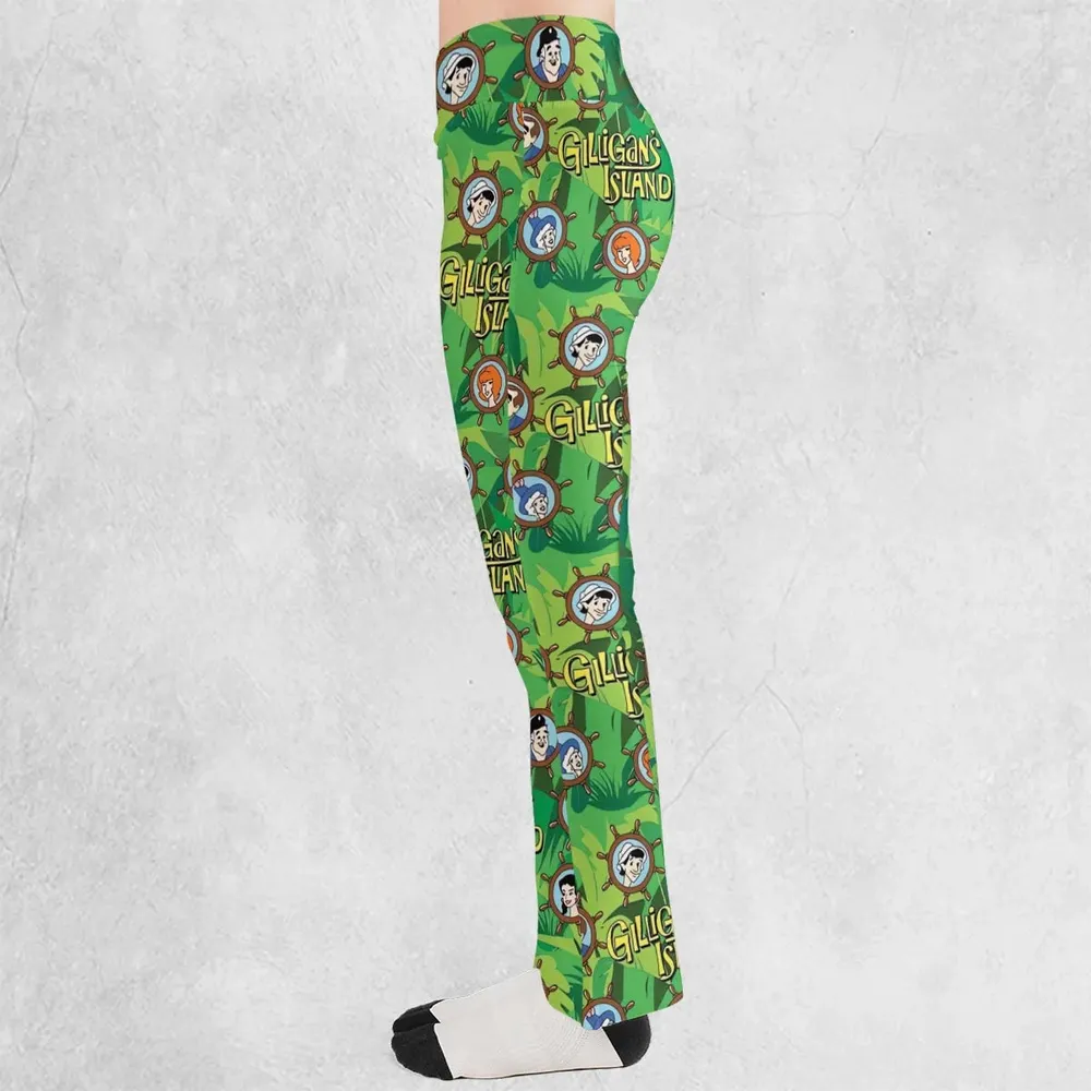Gilligan's Island Characters Flare Leggings - 3