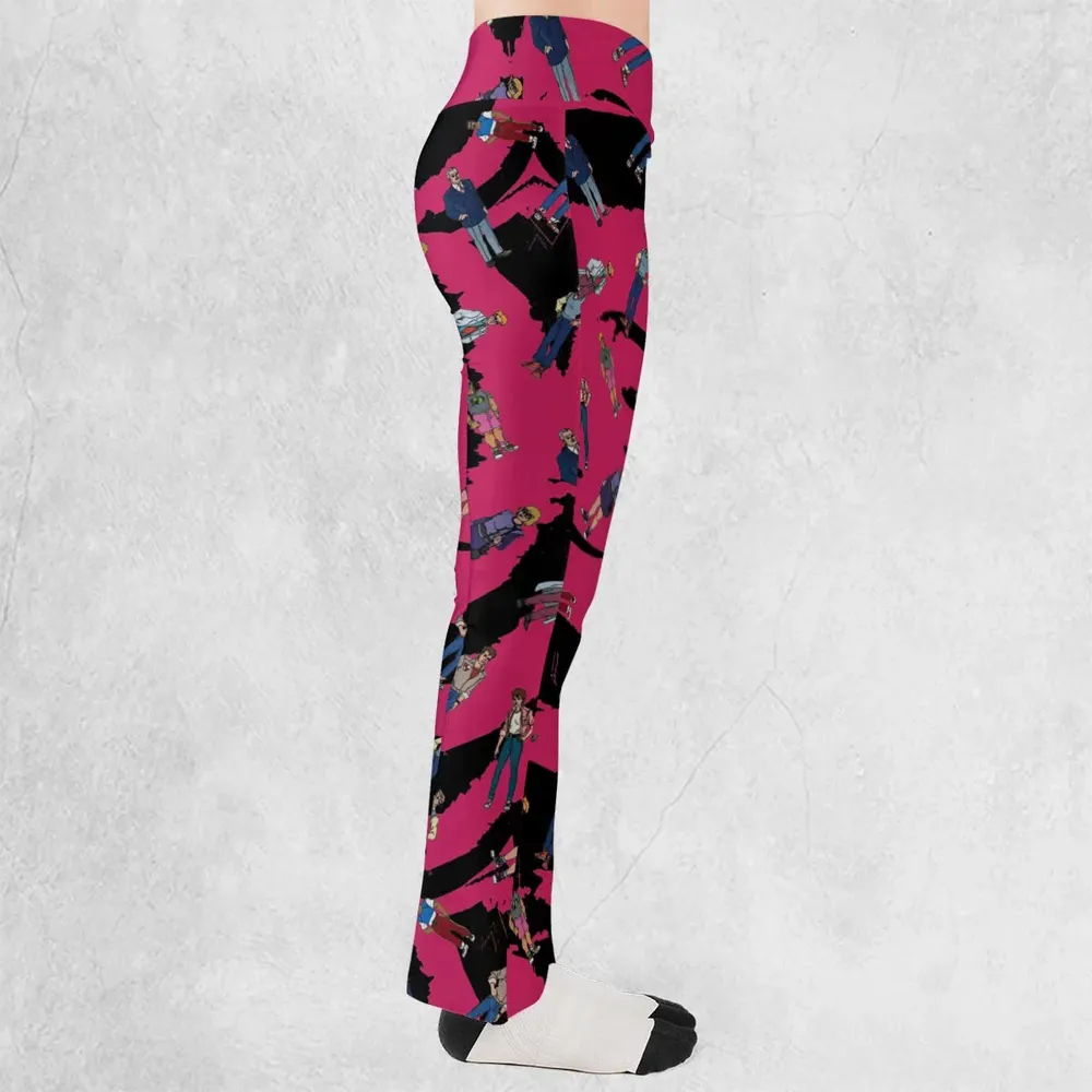 James Bond JR Cartoon characters Flare Leggings - 2