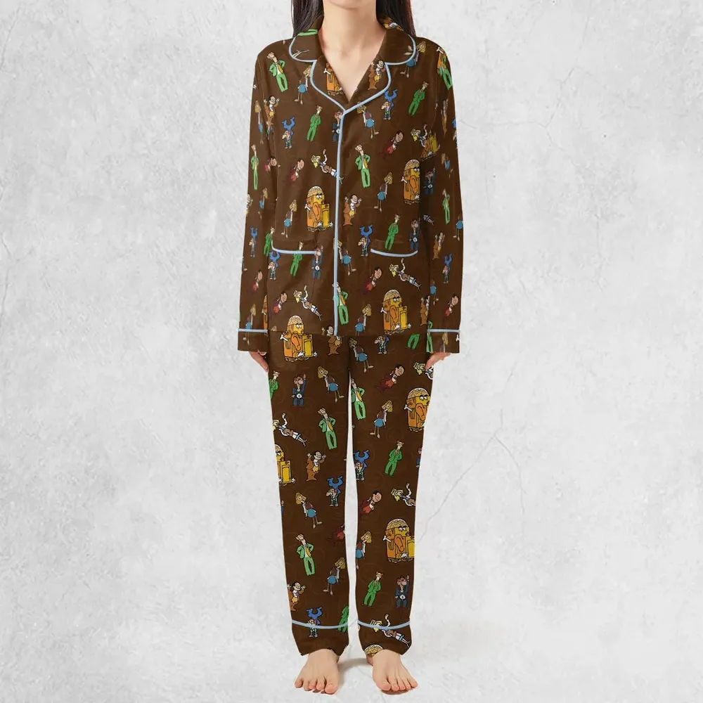 Grins and Smiles And Giggles And Laugh Pajamas Set - 2