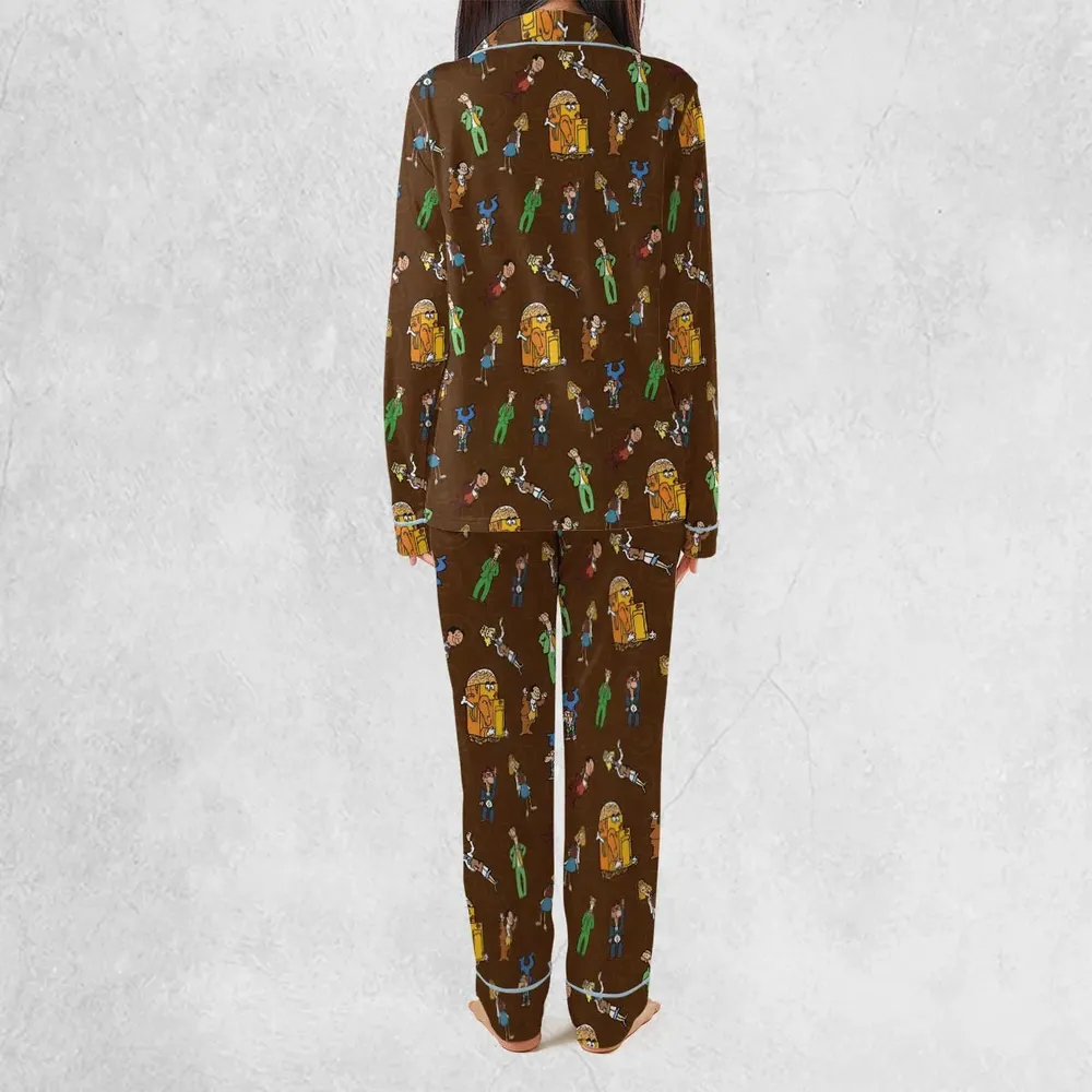 Grins and Smiles And Giggles And Laugh Pajamas Set - 3