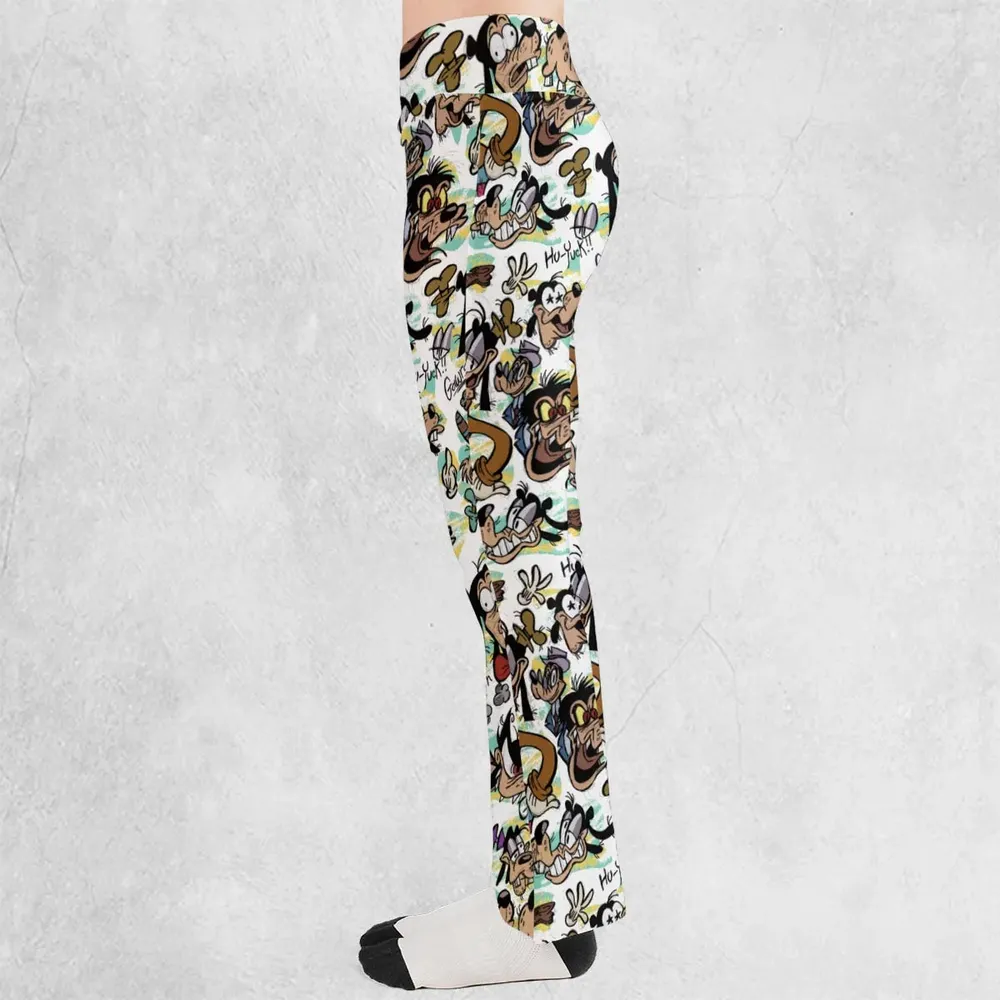Many Faces Of Goofy Flare Leggings - 3