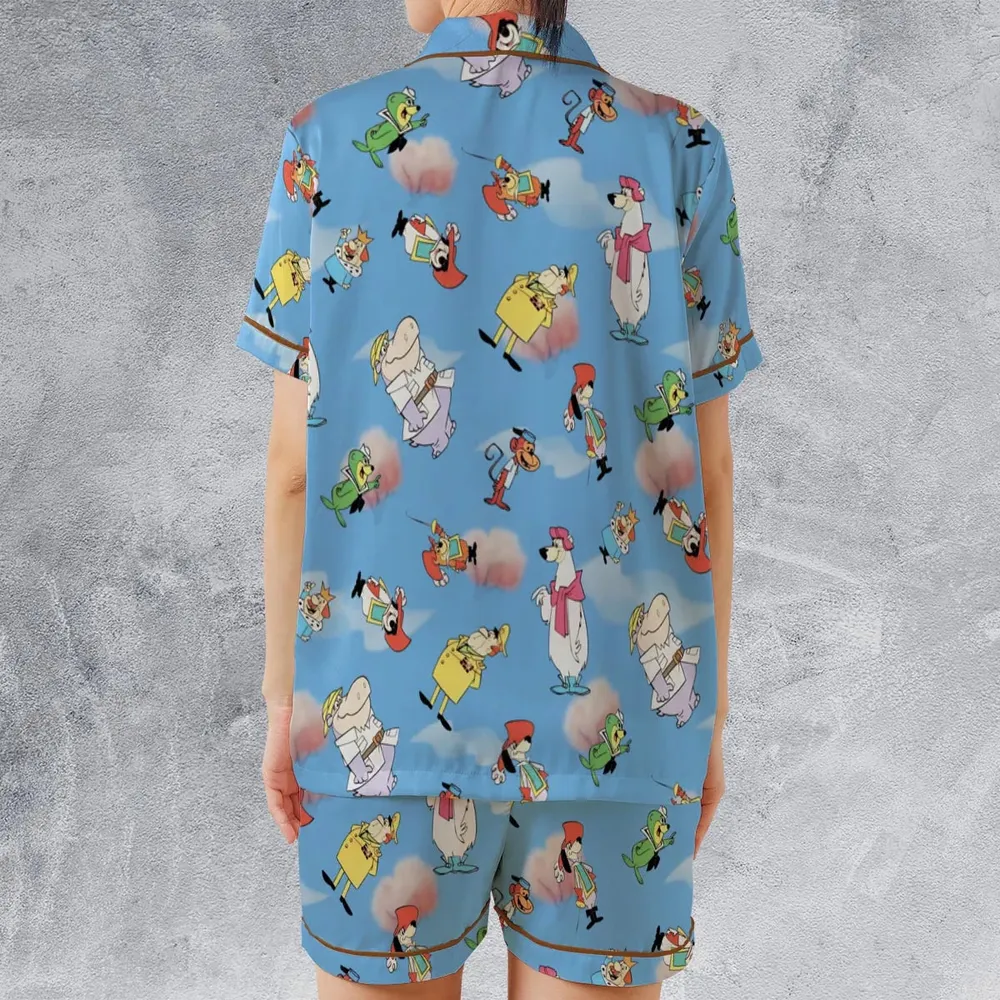 The Peter Potamus Show Satin Short-Sleeve Pajamas Set - 2