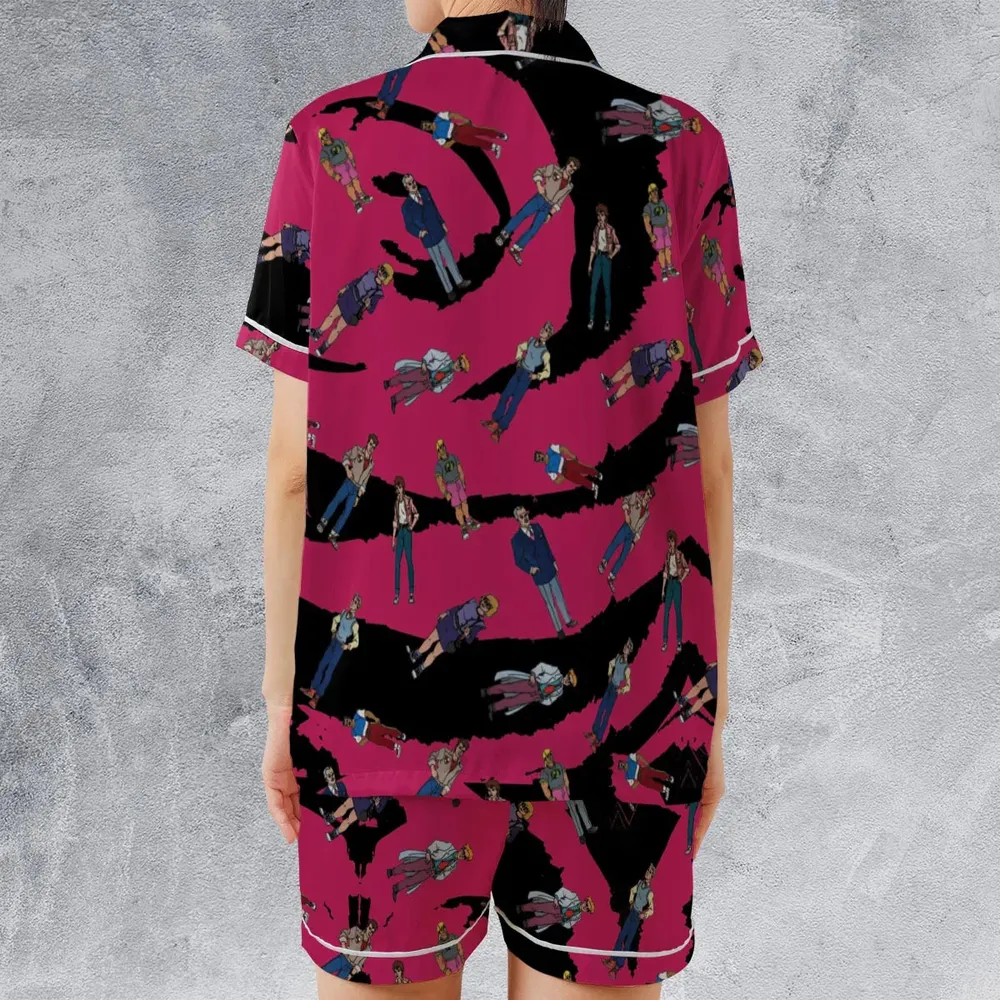 James Bond JR Cartoon characters Satin Short-Sleeve Pajamas Set - 2