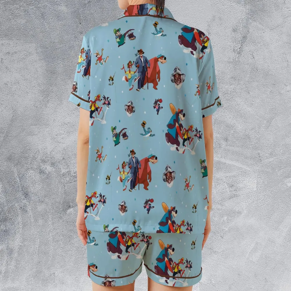 Song of The South Characters Satin Short-Sleeve Pajamas Set - 2