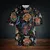 Cute Fantasy Dachshund Button Down Shirt - 3