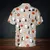Ghosts, Cats & Pumpkin Dice Button Down Shirt - 4